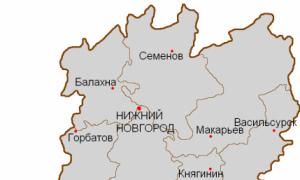 Подробные старинные карты Нижегородской губернии межевания уездов и др